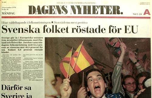 Talet till nationen och sveket mot de andra