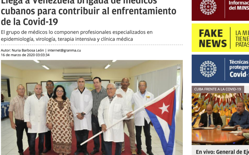 Kubansk sjukvårdspersonal – Vad säger den kubanska regeringens statistik?