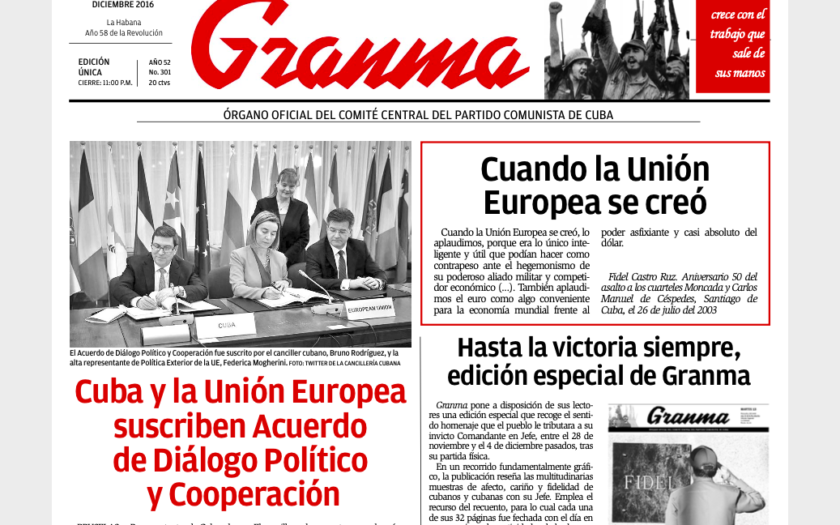 Förlusten för EU på Kuba – rapport från Arena Idé