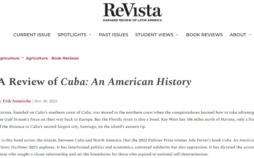 Cuba: An American History – ReVista at Harvard och  Dagens Arena