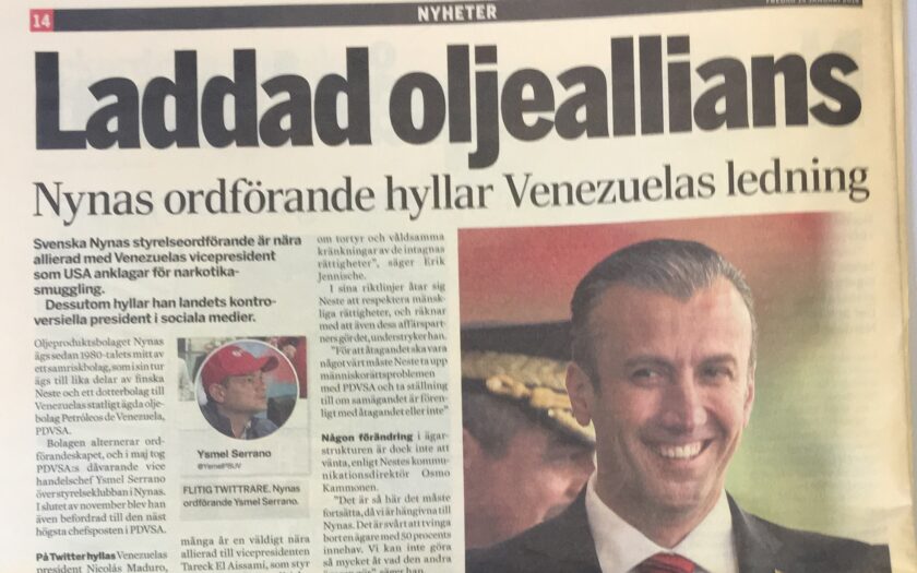 Nynäs och förtrycket – DI och HBL